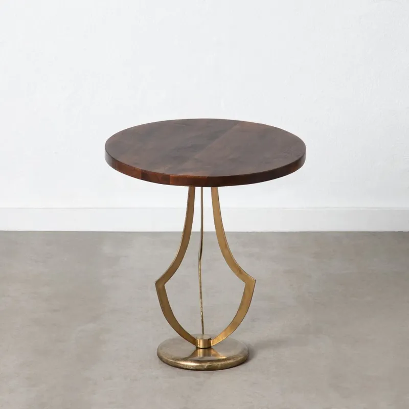 Side table Golden Natural 51 x 51 x 58 cm