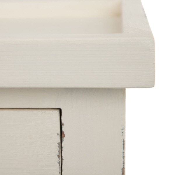 Side table White 72 x 47 x 77 cm