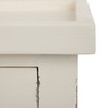 Side table White 72 x 47 x 77 cm