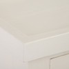Side table White 72 x 47 x 77 cm