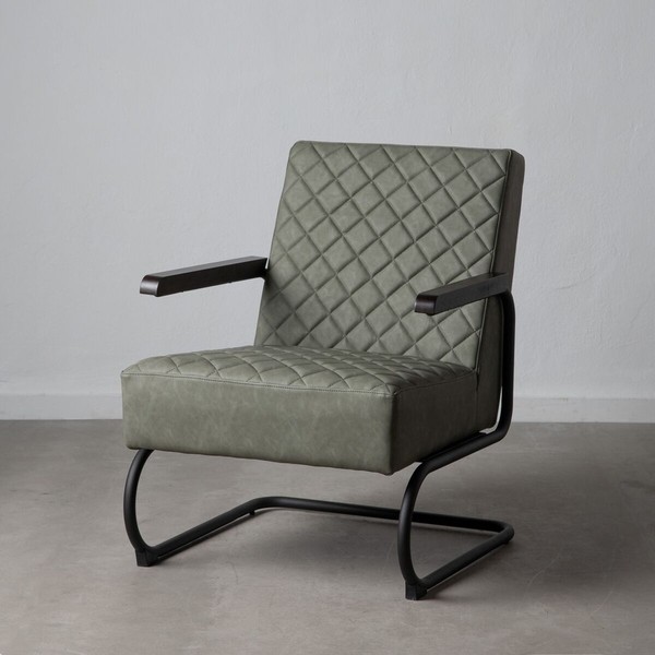 Fotelis Juoda Žalia 61 x 70 x 85 cm