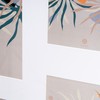 Photo frame White Natural Crystal MDF Wood