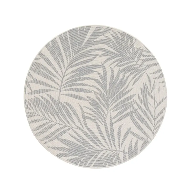 Paklājs Balts Pelēks 90 x 90 x 0,5 cm