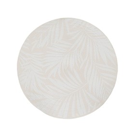 Ковер Белый Бежевый 90 x 90 x 0,5 cm