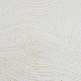 Ковер Белый Бежевый 90 x 90 x 0,5 cm