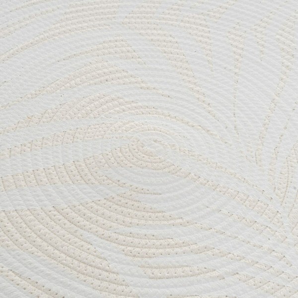Kilimas Balta Rusvai gelsva 90 x 90 x 0,5 cm