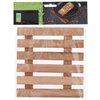 Bamboo kitchen pad for hot dishes