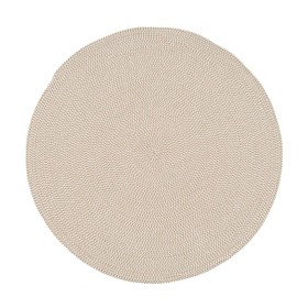 Kilimas Balta Rusvai gelsva 110 x 110 x 0,2 cm