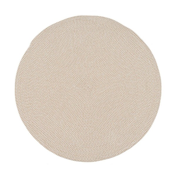 Kilimas Balta Rusvai gelsva 110 x 110 x 0,2 cm