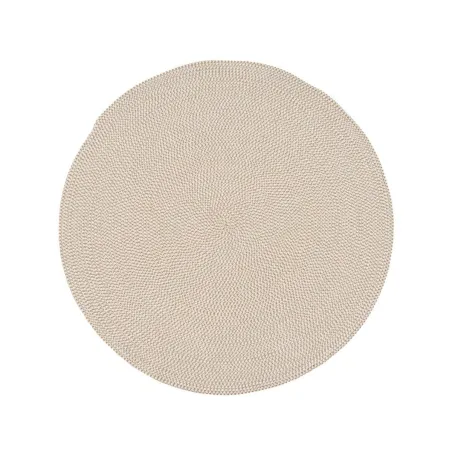 Ковер Белый Бежевый 90 x 90 x 0,2 cm