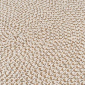 Ковер Белый Бежевый 90 x 90 x 0,2 cm