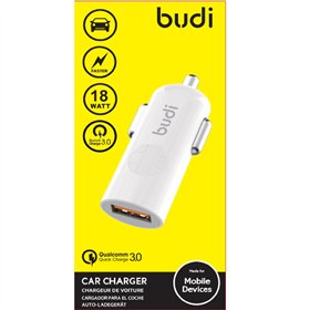 Budi - 1 USB car charger with LED indicator