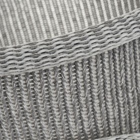 Multi-purpose basket White Grey Polyester (3 Units)