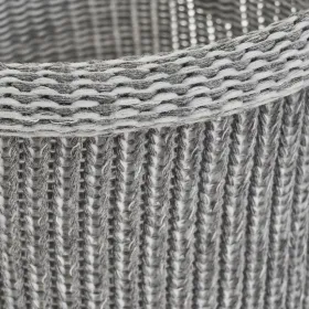 Multi-purpose basket White Grey Polyester (3 Units)