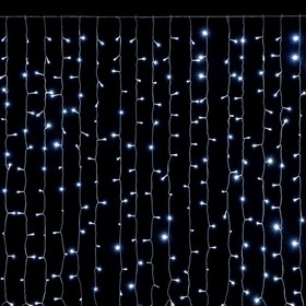LED žibintų vainikas Balta 200 x 0,5 x 100 cm