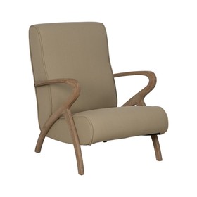 Armchair Beige 57 x 55 x 85 cm