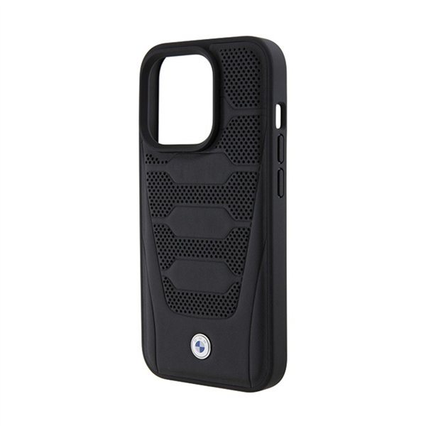 BMW Leather Seats Pattern - Case for iPhone 15 Pro Max (Black)