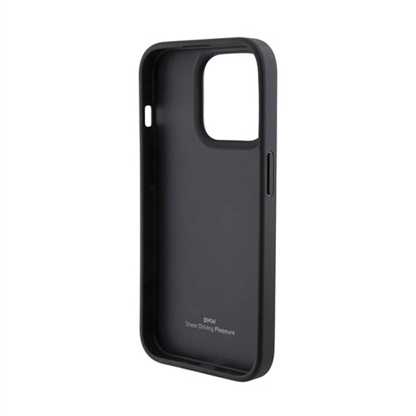 BMW Leather Seats Pattern - Case for iPhone 15 Pro Max (Black)