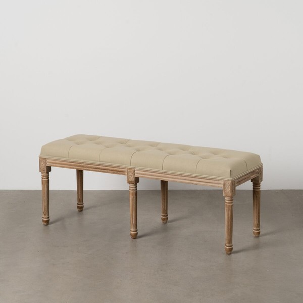 Taburetė Rusvai gelsva Kaučiukmedžio mediena 122 x 41 x 46 cm