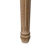 Банкетка Бежевый древесина каучукового дерева 122 x 41 x 46 cm