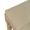 Bench Beige Rubber wood 65 x 41 x 48 cm