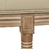 Jakkara Beige Kumipuu 125 x 45 x 48 cm