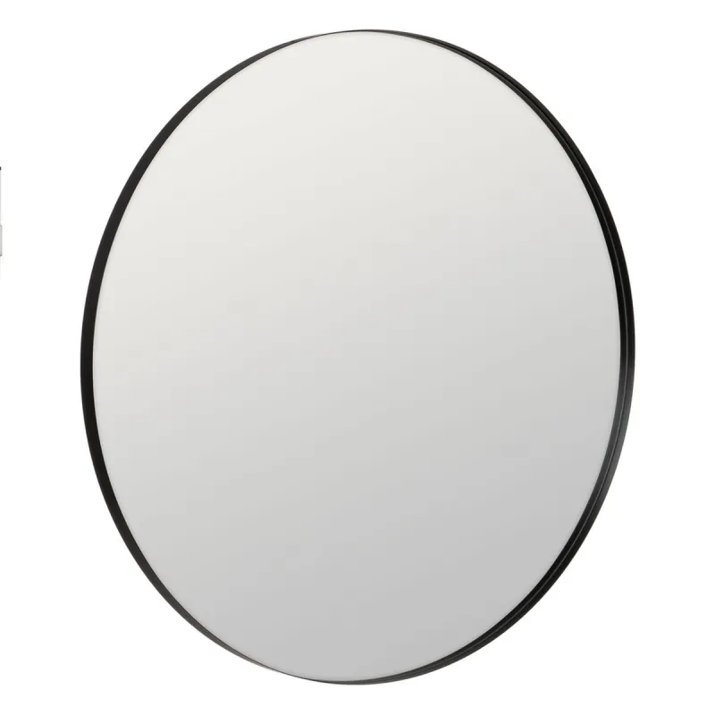 Wall mirror Black 120 x 4,2 x 120 cm