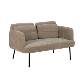 Sohva Musta Beige 127 x 72 x 73 cm