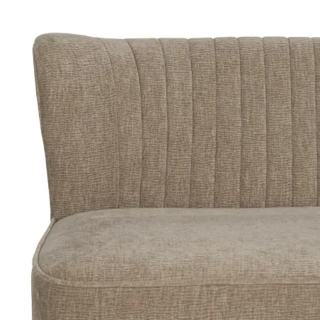Sohva Musta Beige Kullattu 134 x 74 x 70 cm