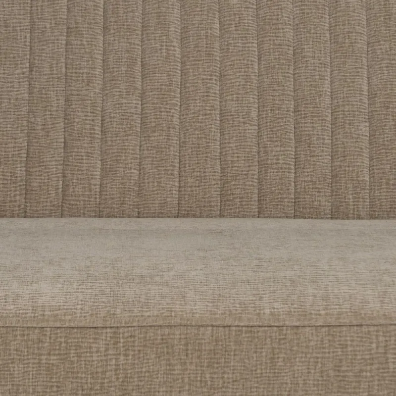 Sohva Musta Beige Kullattu 134 x 74 x 70 cm