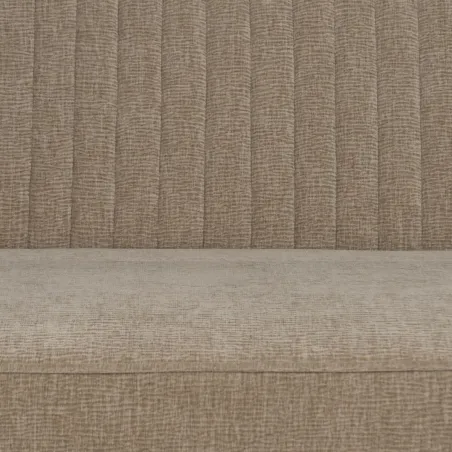 Sohva Musta Beige Kullattu 134 x 74 x 70 cm