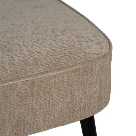 Sohva Musta Beige Kullattu 134 x 74 x 70 cm