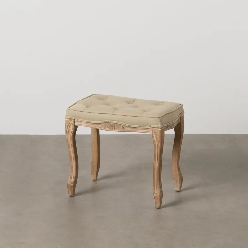 Jakkara Beige Kumipuu 50 x 47 x 36 cm