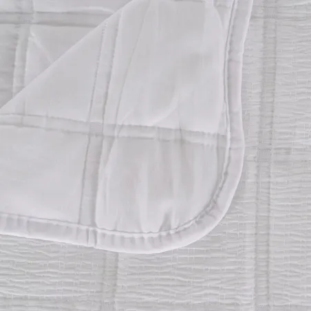 Bedspread (quilt) White 230 x 280 x 1 cm