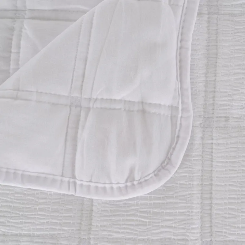 Bedspread (quilt) White 180 x 260 x 1 cm