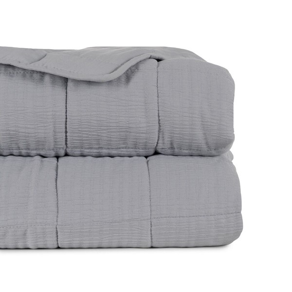 Bedspread (quilt) Grey 180 x 260 x 1 cm