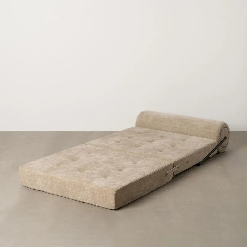 Sofa Beige 89 x 101 x 71 cm