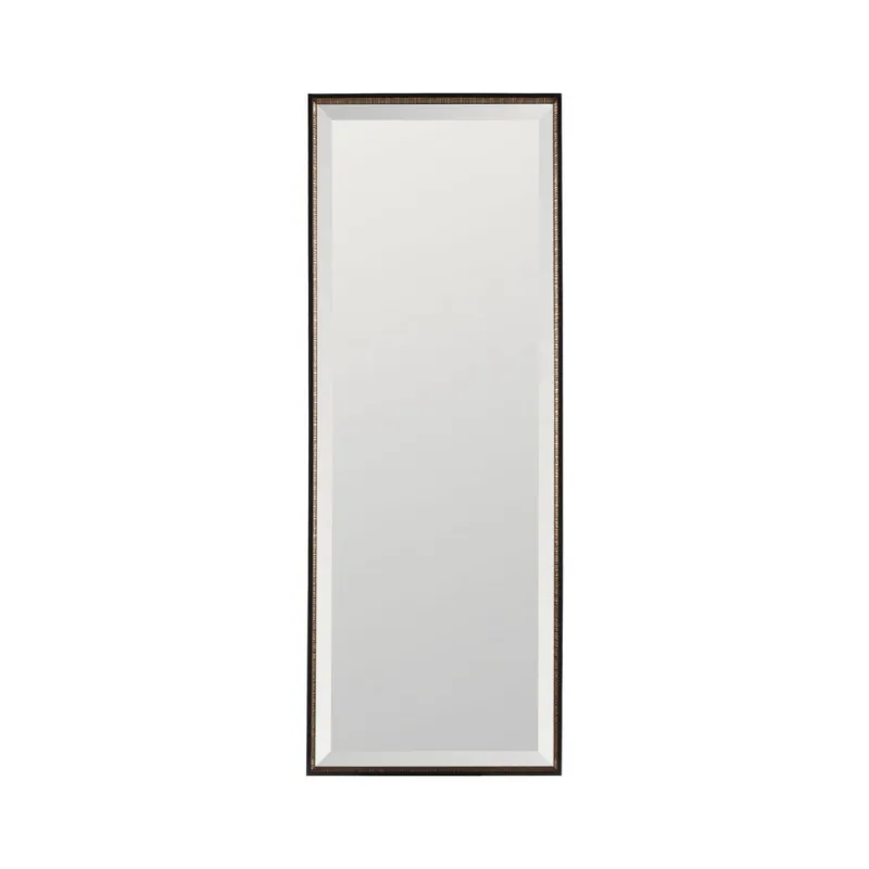 Wall mirror Black Golden 40 x 6 x 110 cm