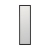 Sienas spogulis Melns 43 x 3 x 145 cm