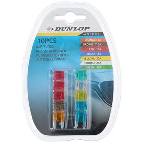 Dunlop - Car fuses 10 pcs.