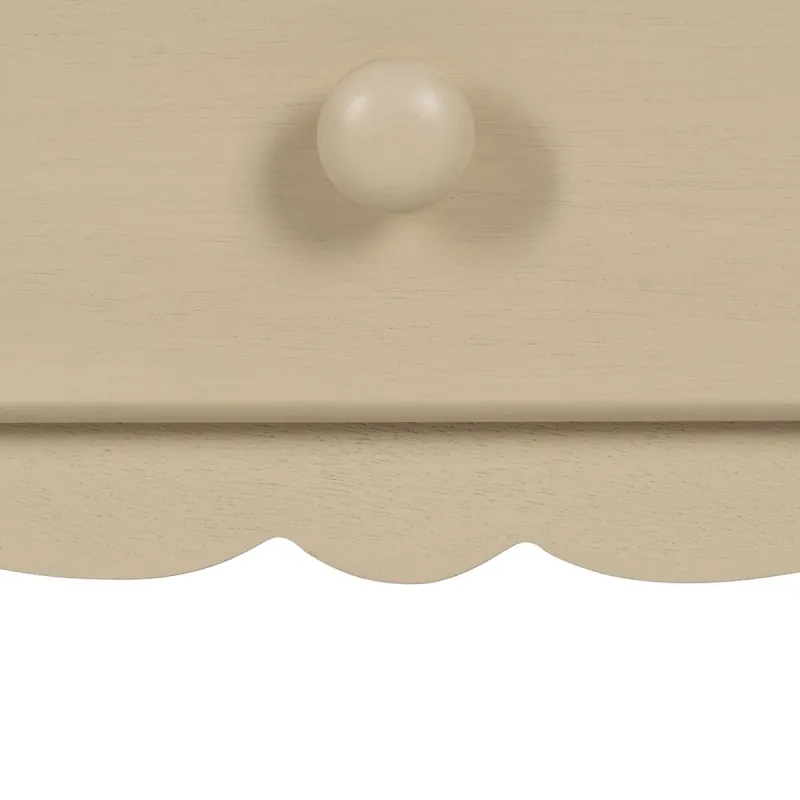 Nightstand Cream 43 x 33 x 66 cm