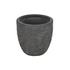 Set of Planters Grey 37 x 37 x 35 cm (3 Units)