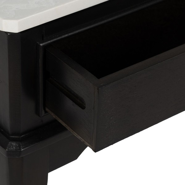 Bufete MODS Balts Melns Koks MDF 90 x 33 x 76 cm