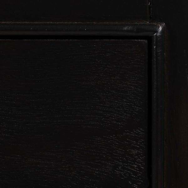 Bufete MODS Balts Melns Koks MDF 90 x 33 x 76 cm