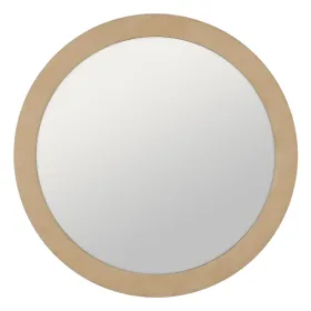 Wall mirror Beige 120 x 4 x 120 cm