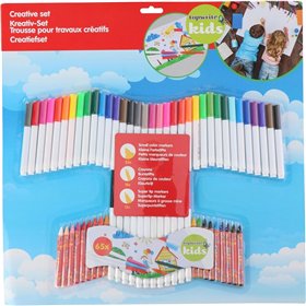 Topwrite - Drawing set 65 pcs.