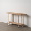 Hall White Natural 120 x 40 x 80 cm
