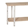 Hall White Natural 120 x 40 x 80 cm