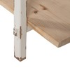 Hall White Natural 120 x 40 x 80 cm