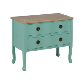 Ночной столик бирюзовый 80 x 38 x 65,5 cm